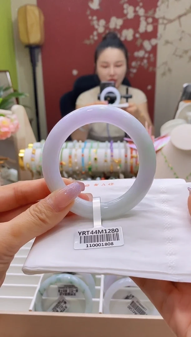 未镶嵌手镯翡翠12号圆条56.3/11.4*11.0