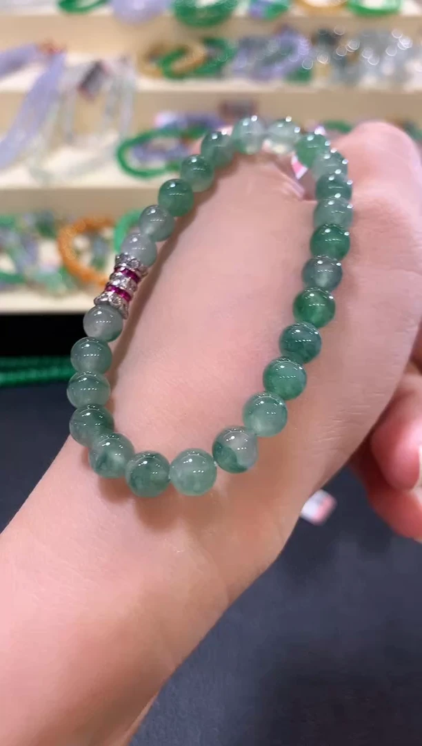 未镶嵌手串翡翠z113