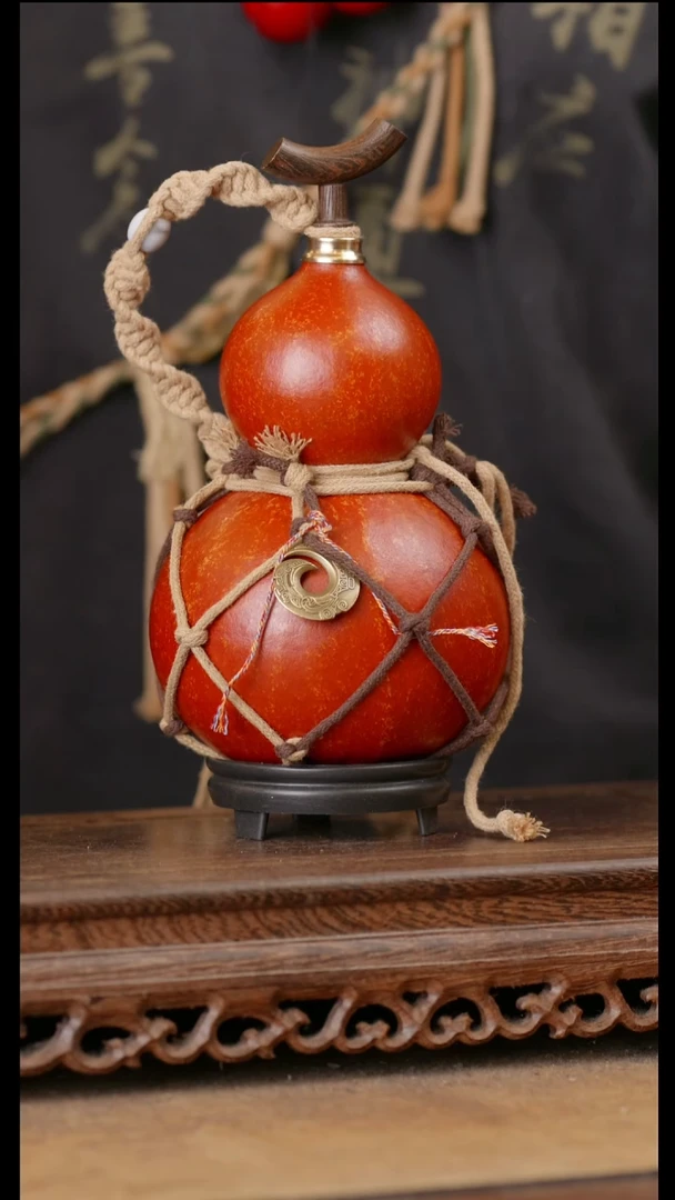 260*号精品天然大漆酒葫芦一物一拍~