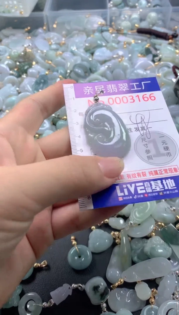 颈饰未镶嵌翡翠3166