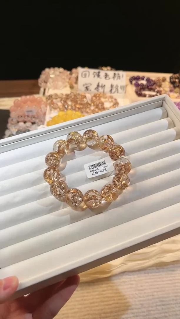 合成欧泊未镶嵌多样性发一Q27金箔16mm+