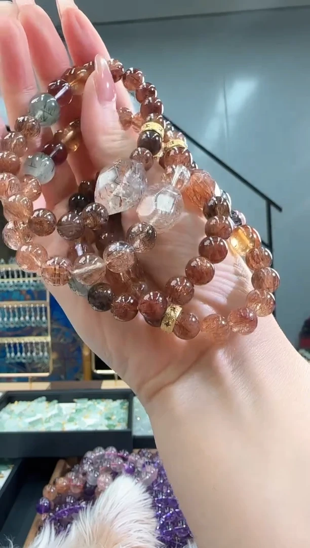 【闪购商品】水晶手串未镶嵌25021828多样性发一