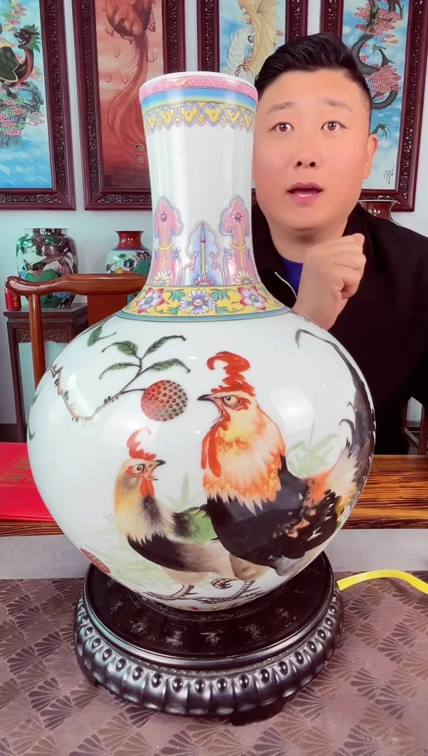【闪购商品】瓷片宏泰·瓷源 景德镇高端赏瓷流水标 41