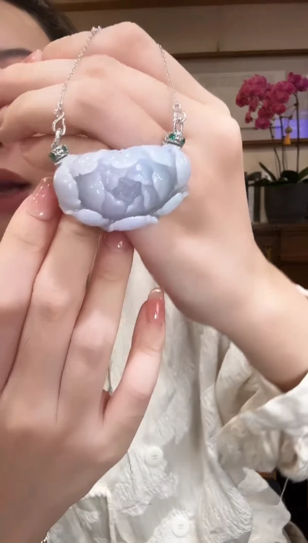 颈饰未镶嵌翡翠国风