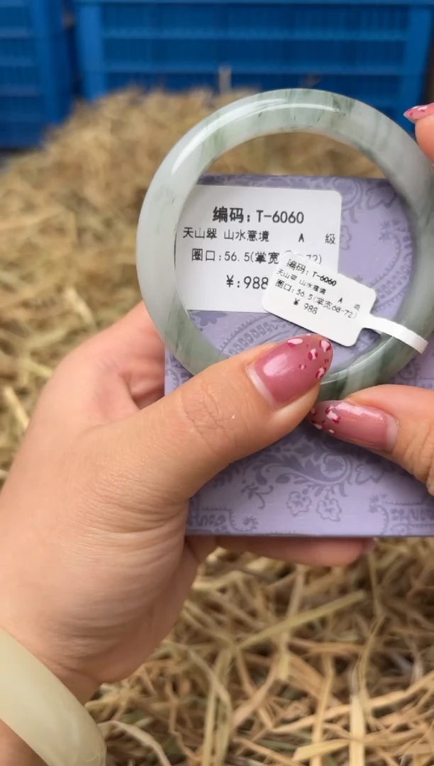 未镶嵌手镯石英质玉T-6060