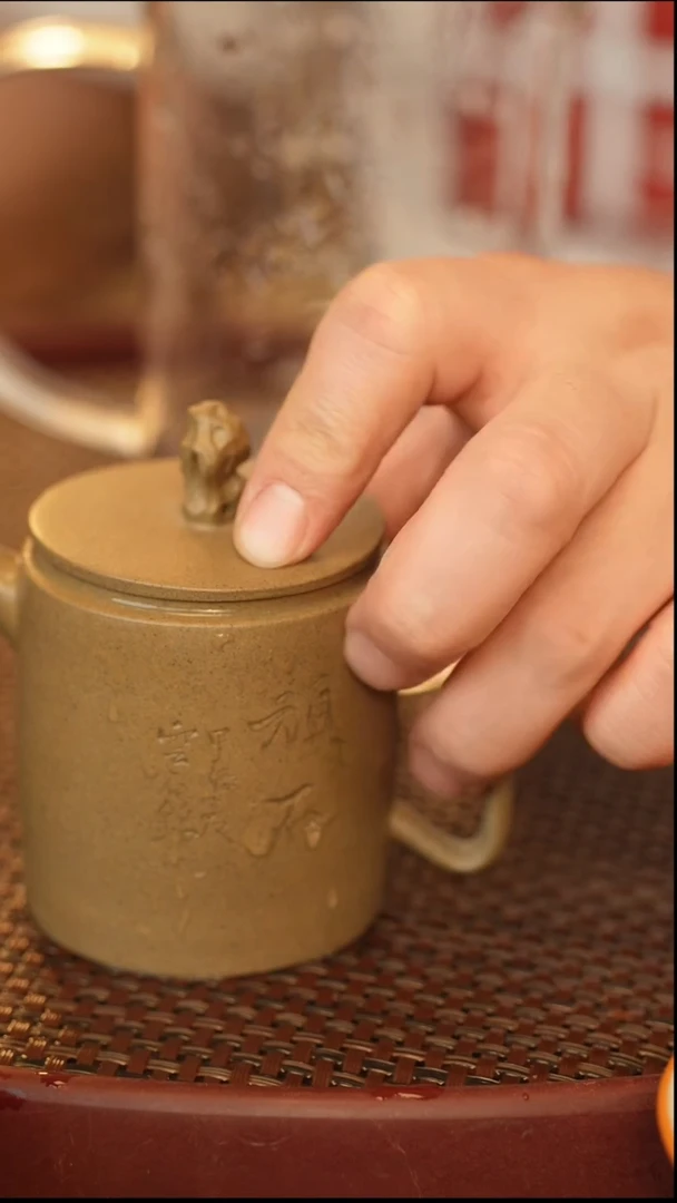 茶壶紫砂原矿手工紫砂壶150cc