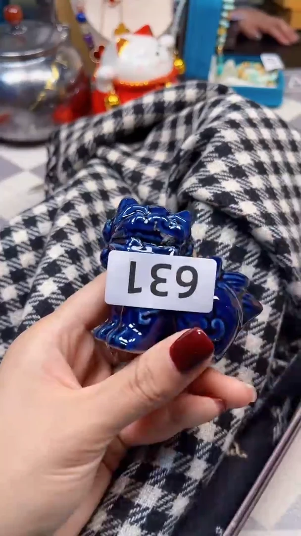 瓷片陶茶666文玩周边多人 驴