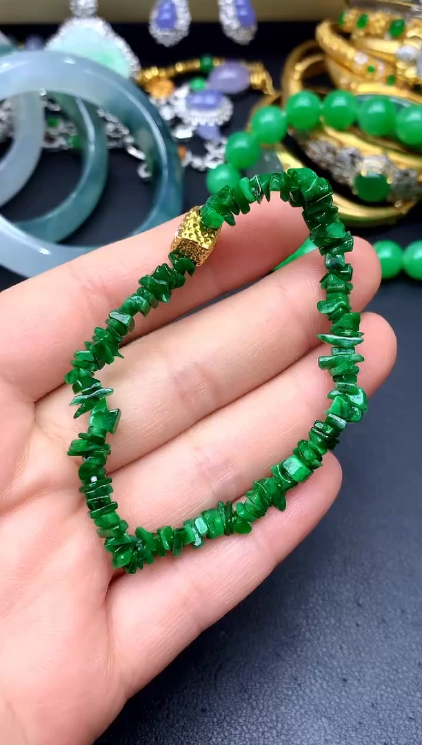 未镶嵌手串翡翠32 -中国好珍宝