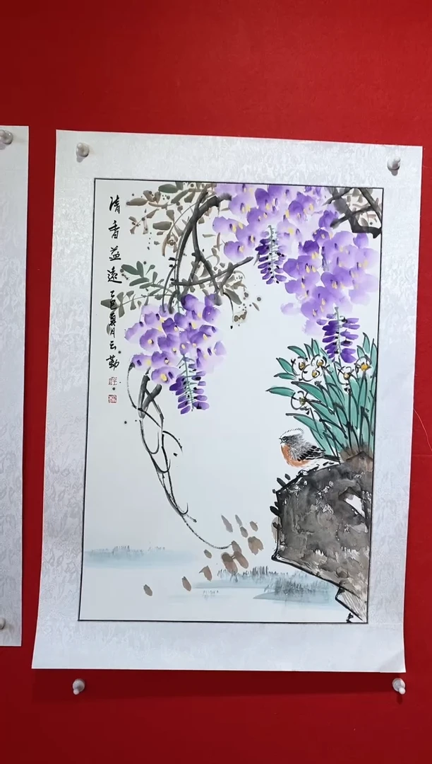 国画国画NYQ杰牛云勤老师作品