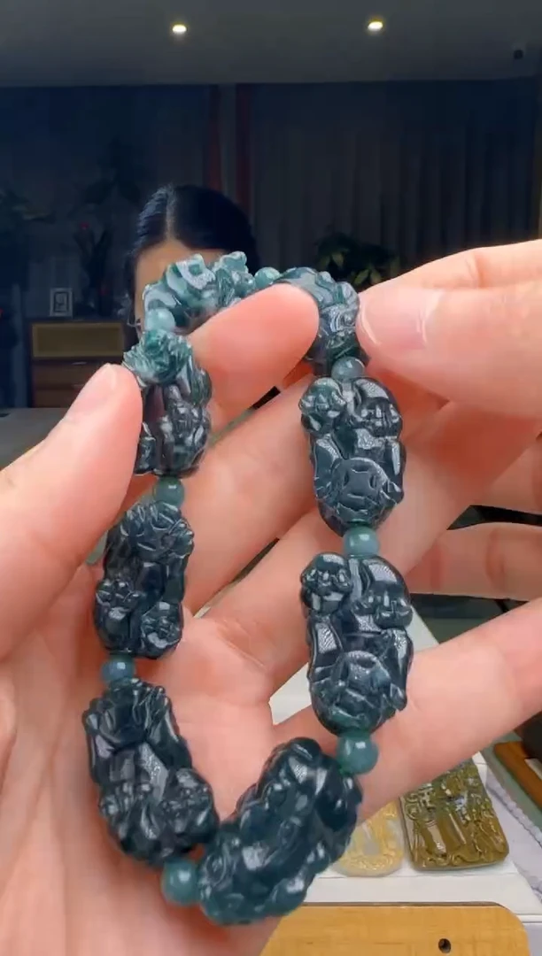 【闪购商品】翡翠手串未镶嵌多样性发一DY@@WS1WX27192