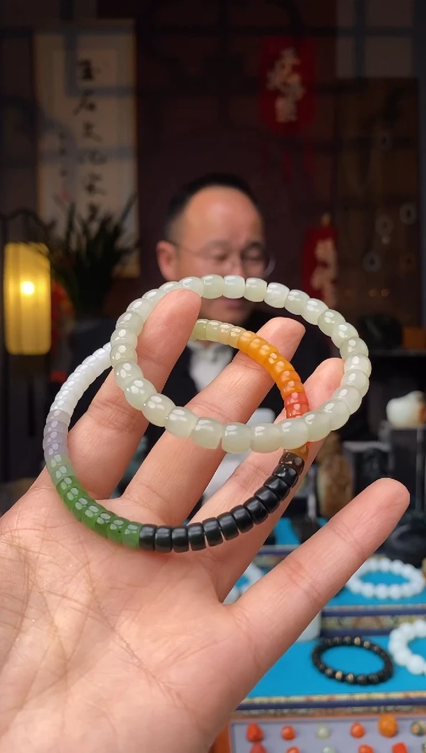 【闪购商品】和田玉手串未镶嵌手串