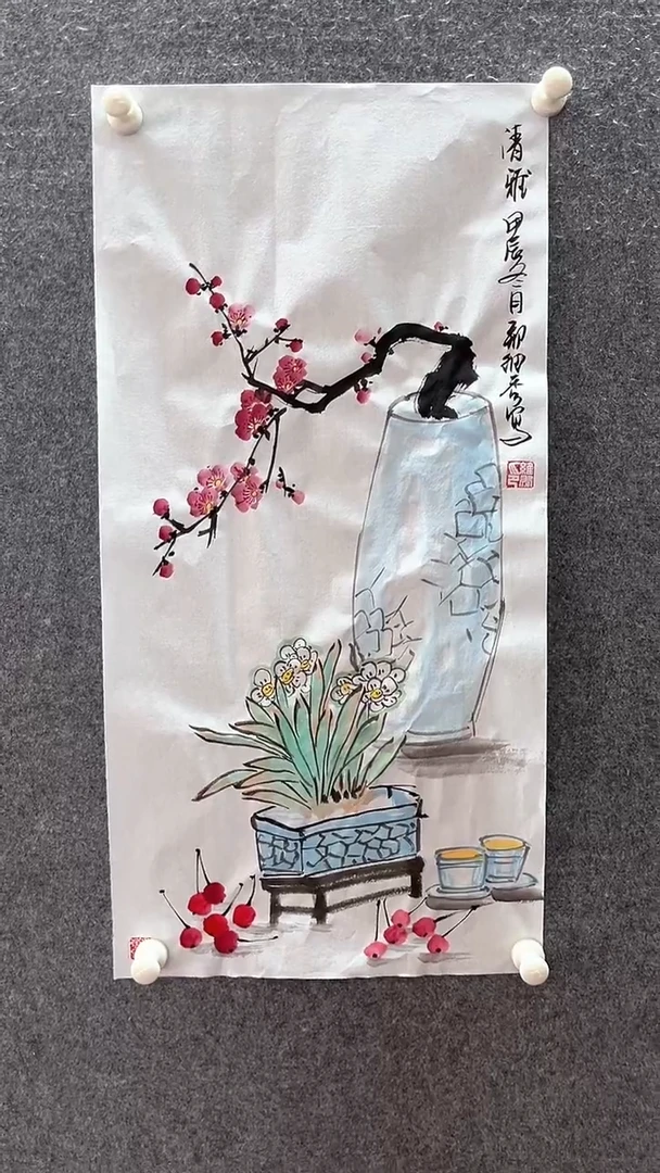 【闪购商品】国画手绘、、手绘