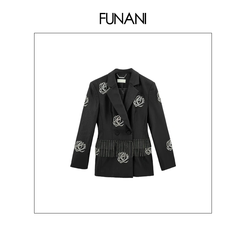 【FUNANI】 轻奢法式时尚重工高级定制原创设计 外套 XG2530041A
