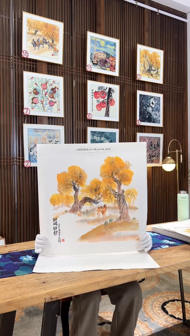 版画耿玉琨名章限量版画S