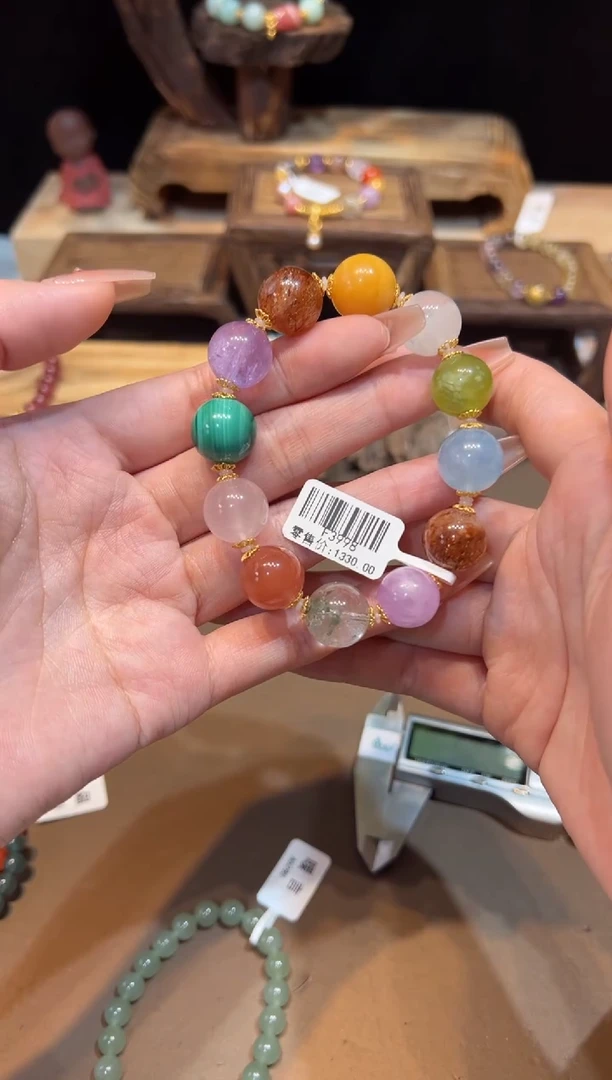 【闪购商品】水晶手链未镶嵌手饰@@F3998