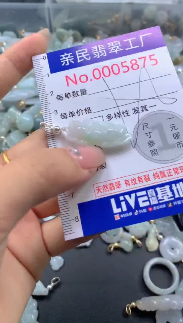 颈饰未镶嵌翡翠5875