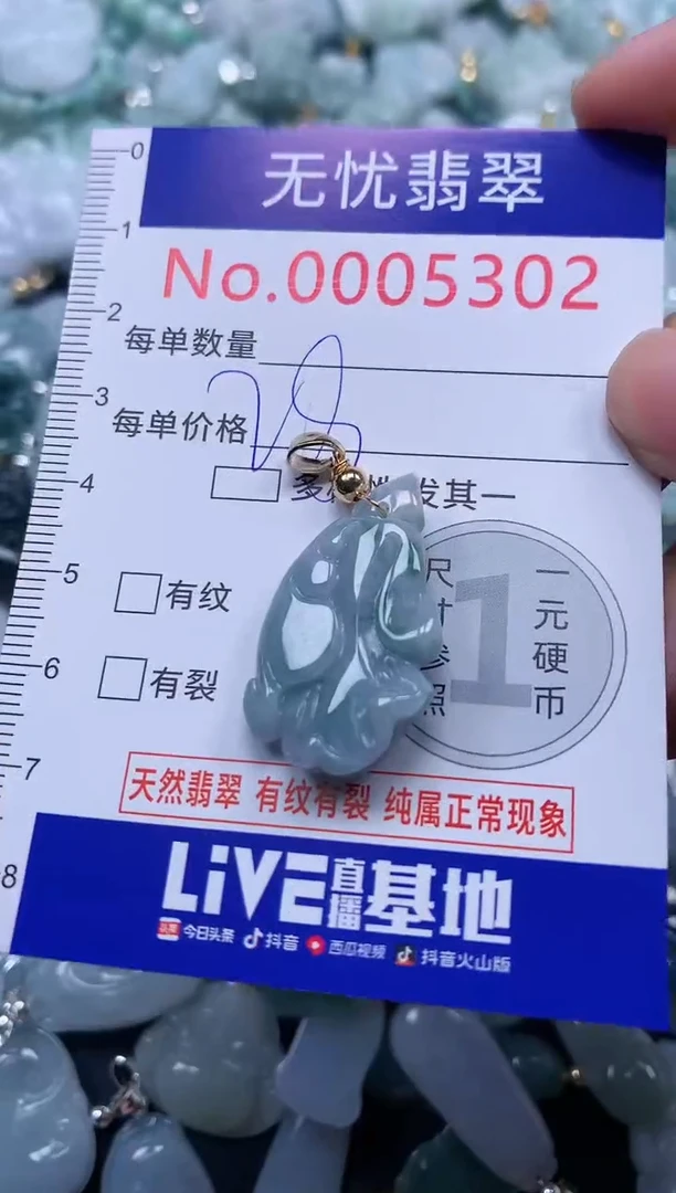 颈饰未镶嵌翡翠5302