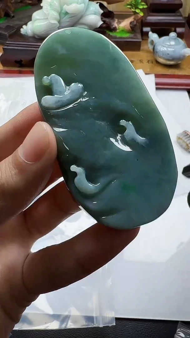 吊坠(不含链)未镶嵌翡翠1