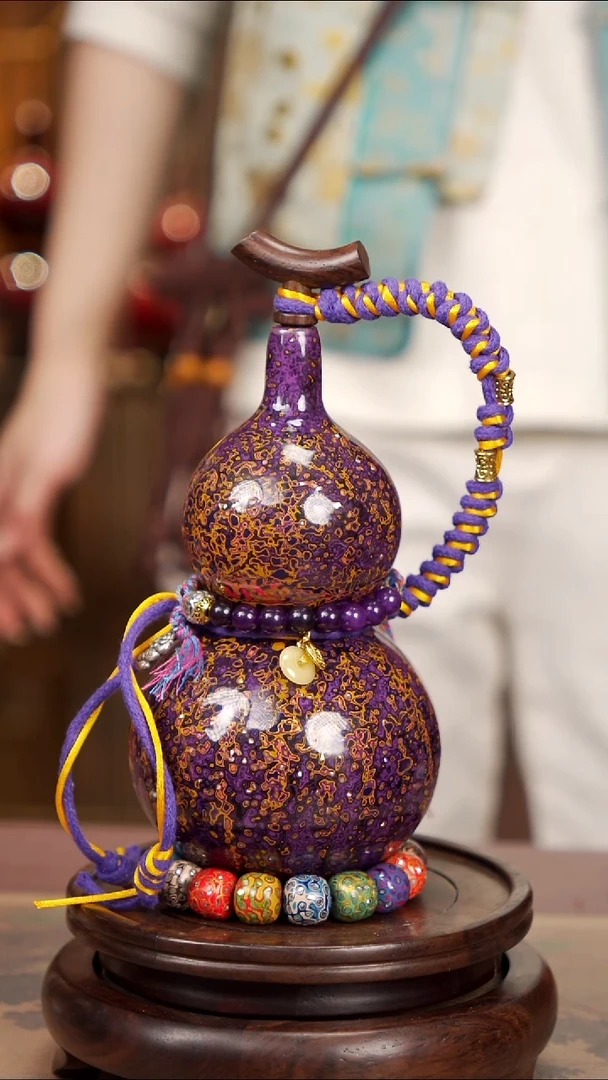 【闪购商品】138-易林高端工艺大漆酒葫芦--468