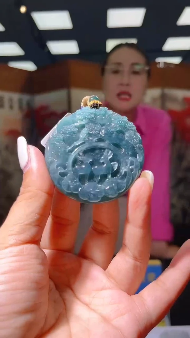 吊坠(不含链)未镶嵌翡翠天然A货翡翠DD-04