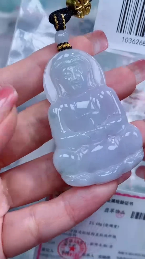 翡翠未镶嵌颈饰吊坠