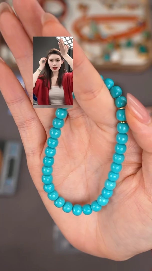 未镶嵌绿松石手串博***人1111111111
