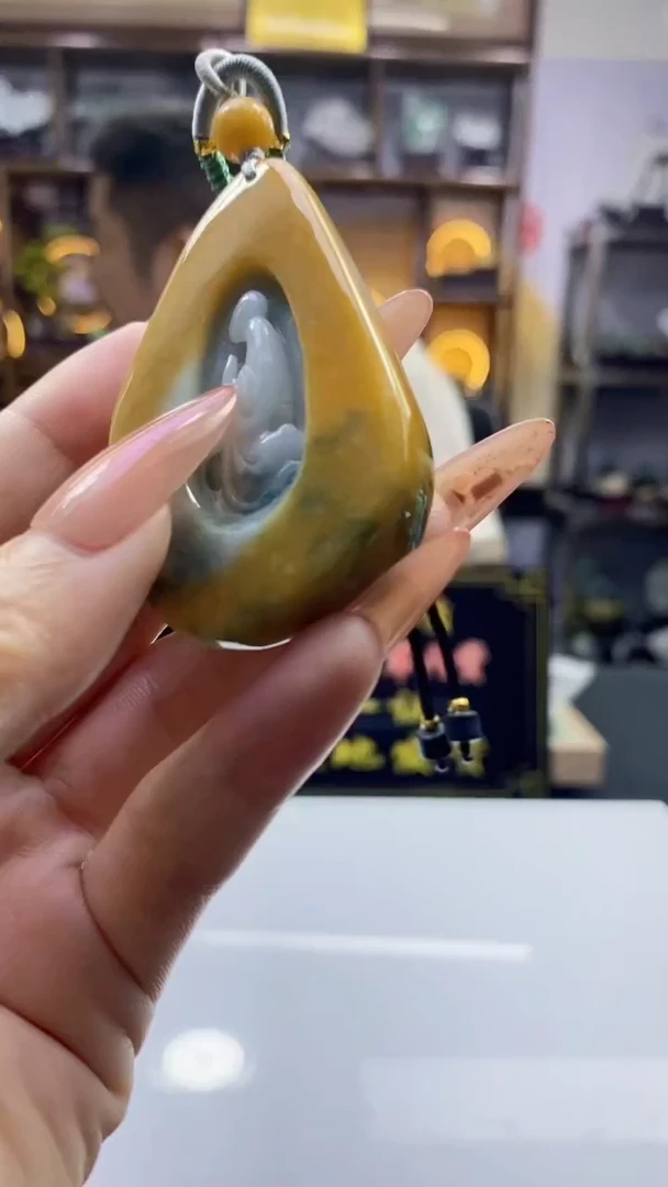 颈饰未镶嵌翡翠8610