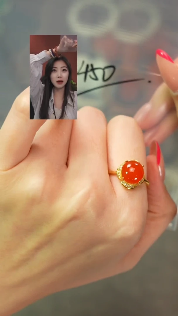 玛瑙/玉髓戒指未镶嵌遇见匠心品质回血