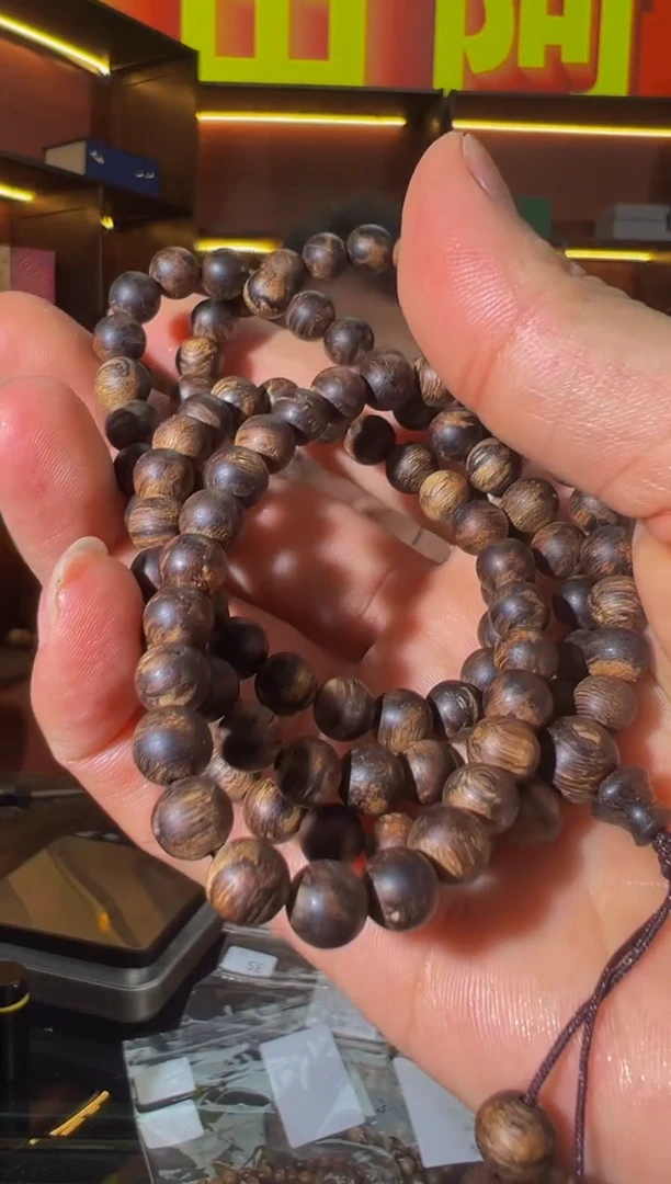 手串沉香74号沉水大叻0.7多样性发一