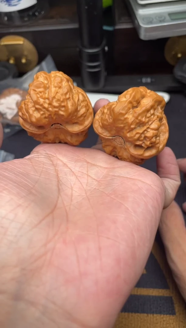 吊坠文玩核桃蛤蟆头43尺