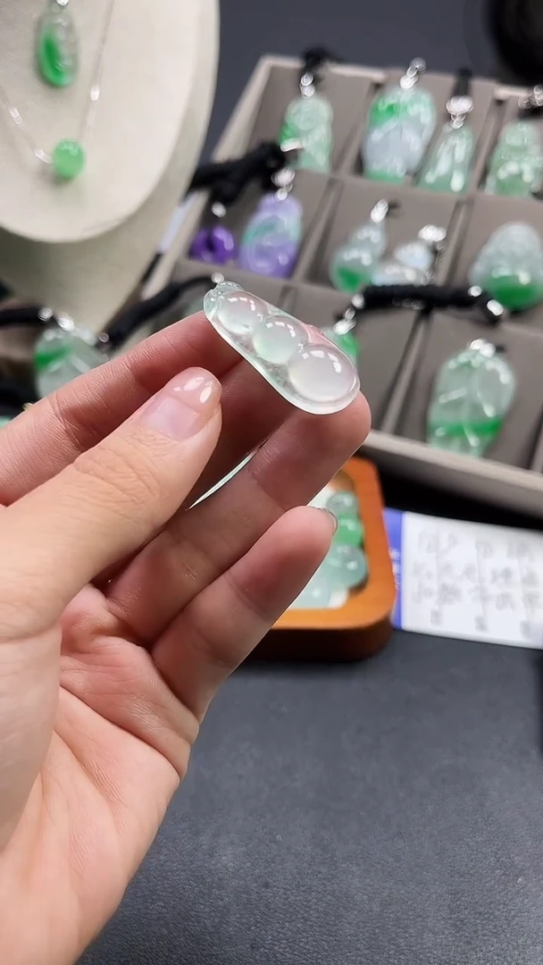 颈饰未镶嵌翡翠  所见即所得 一图一物