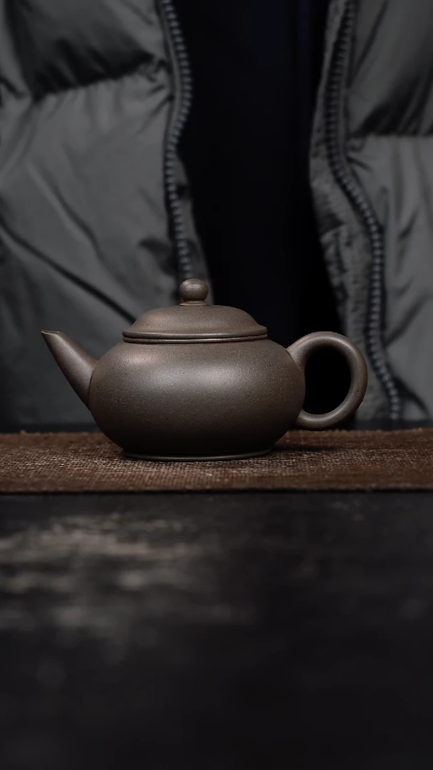 茶壶紫砂原矿手工壶130CC