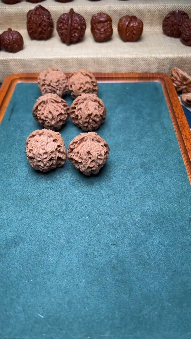 文玩核桃把件39苹果园