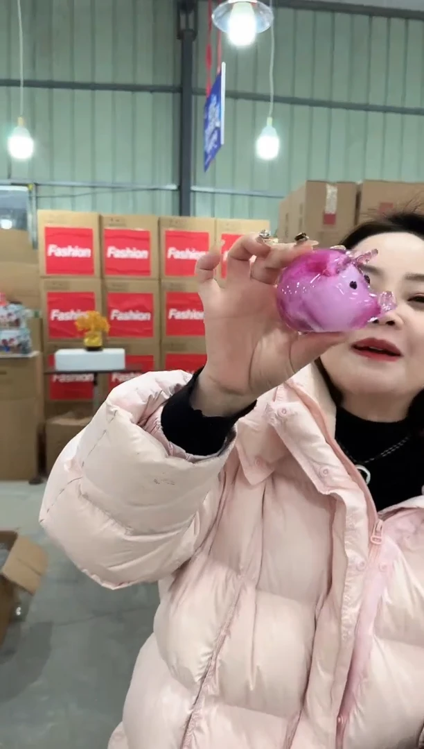 【闪购商品】玻璃于清花器S-早39