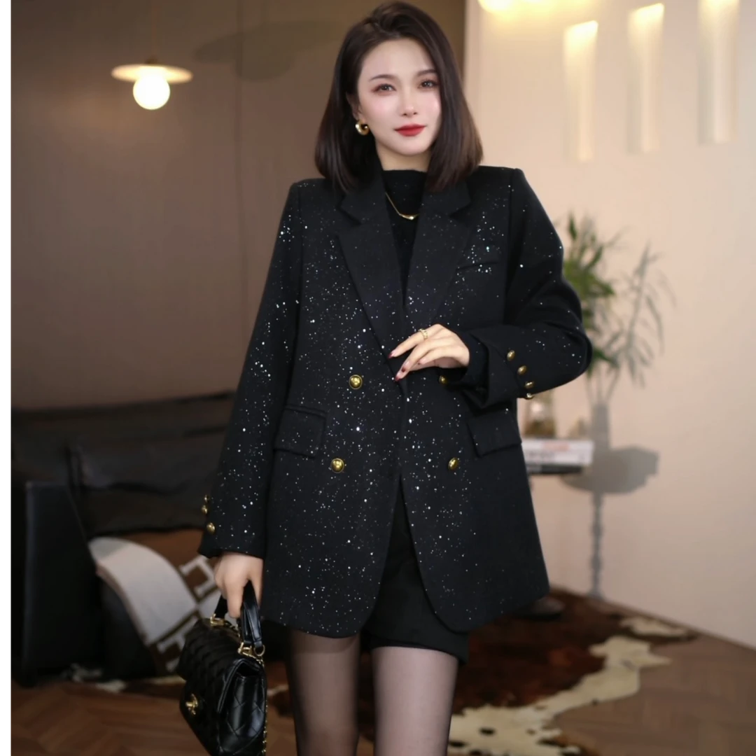 【YINGZI】90白鸭绒高级感冬季保暖羽绒服新款时尚洋气韩版秋冬