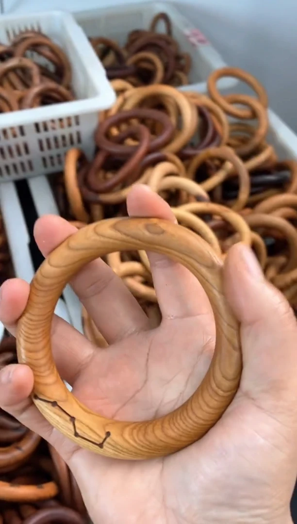 【闪购商品】木桃木单圈60尺寸一物一拍