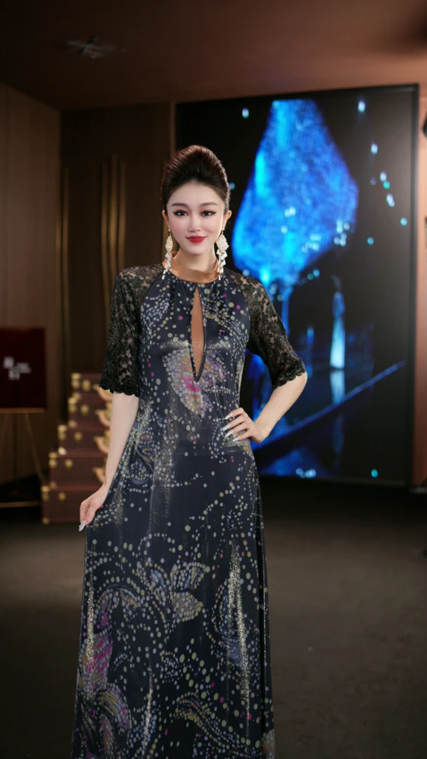 (娴儿)-轻奢夏季显瘦气质优雅时尚连衣裙D29275