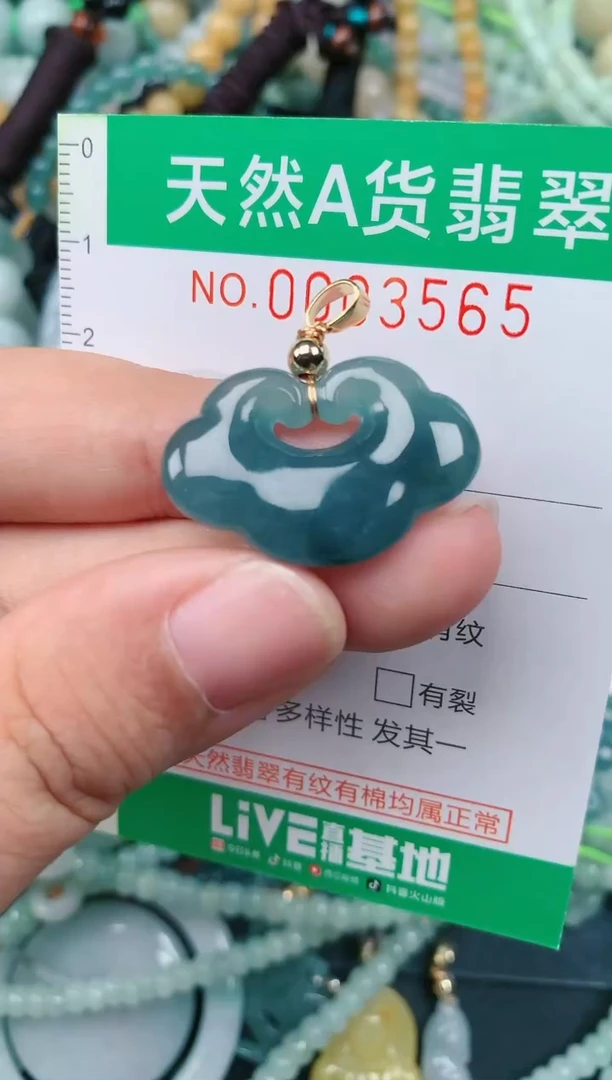 颈饰未镶嵌翡翠.0003565