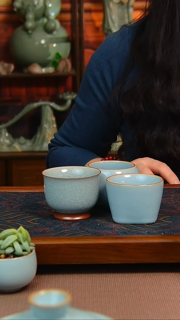 【闪购商品】原矿汝瓷福利单杯