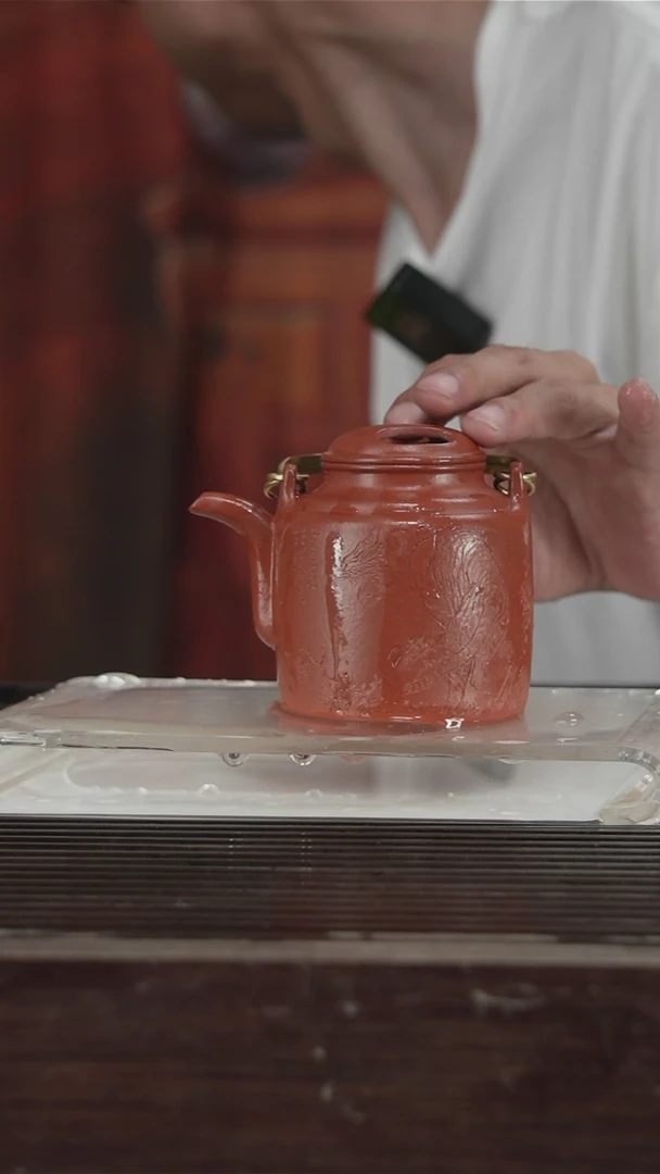 茶壶紫砂原矿紫砂壶300CC112号