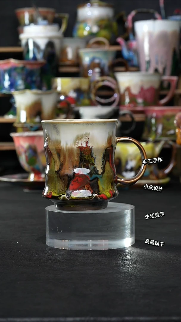 设计师款景德镇森涩手创陶瓷（食品级）597