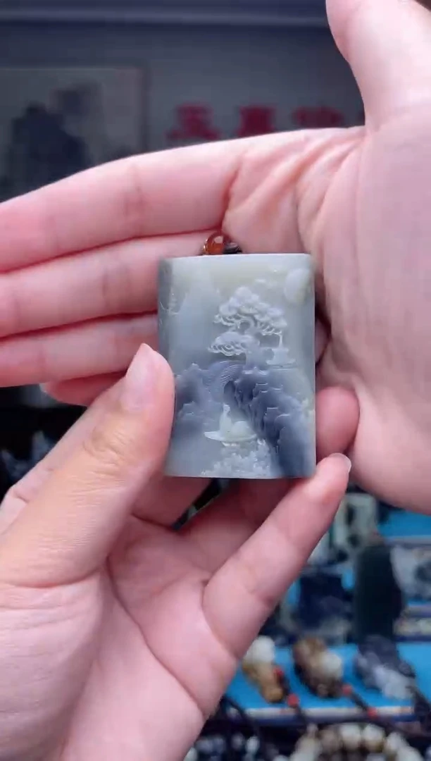 未镶嵌和田玉挂件1