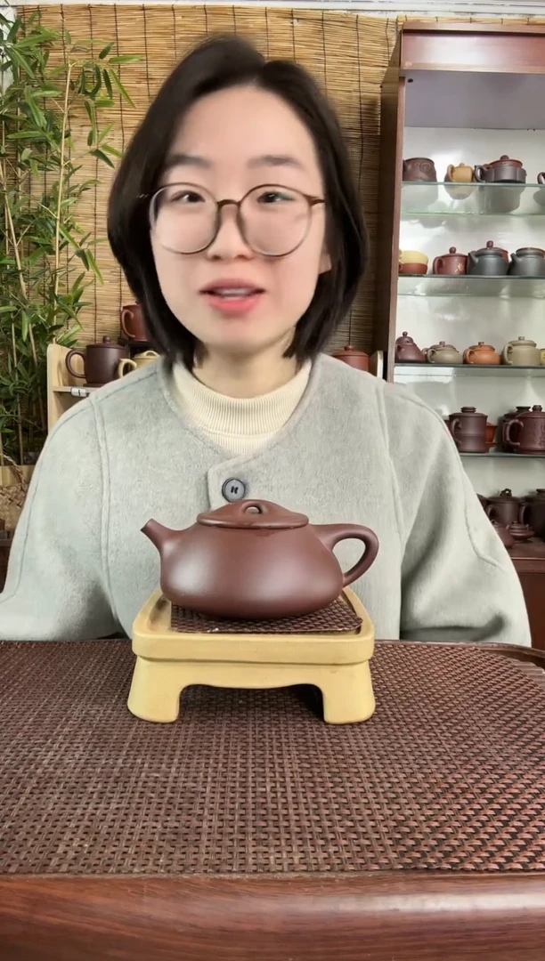 【闪购商品】紫砂茶杯宜兴原矿紫砂石瓢无礼盒微瑕