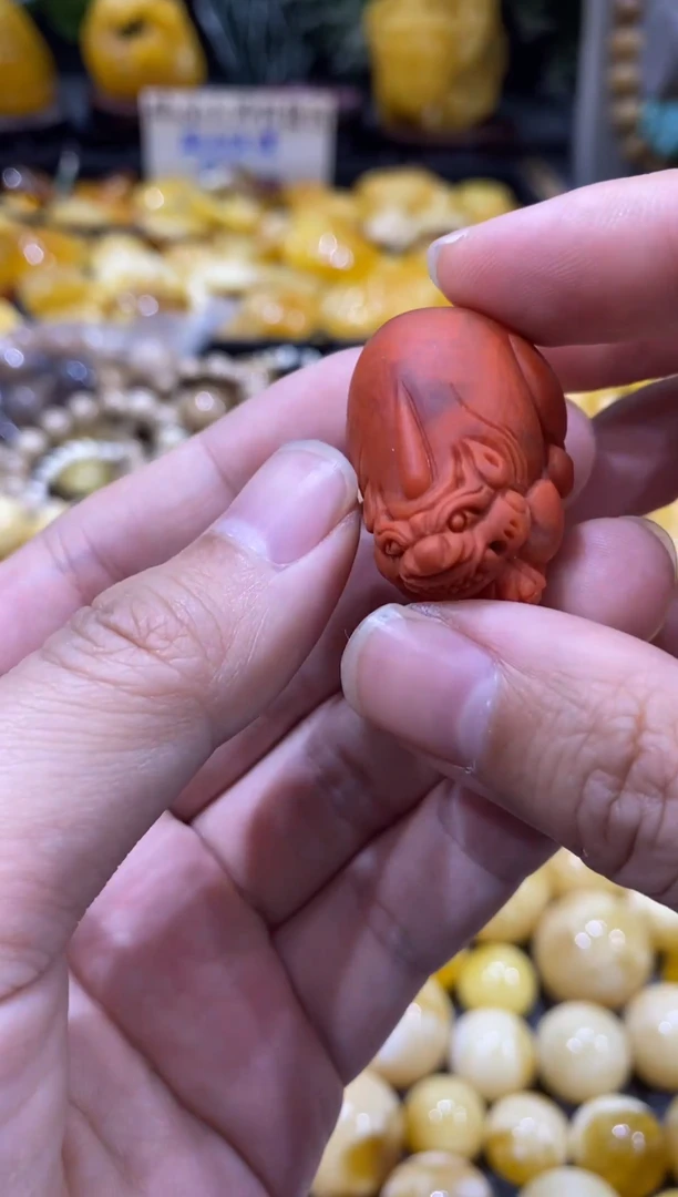 【闪购商品】南红玛瑙珠宝奇石未镶嵌貔貅23.7g