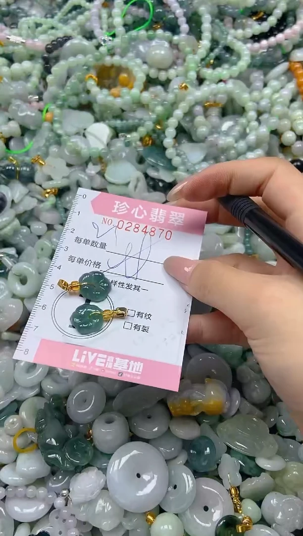 翡翠未镶嵌颈饰闪购0284870