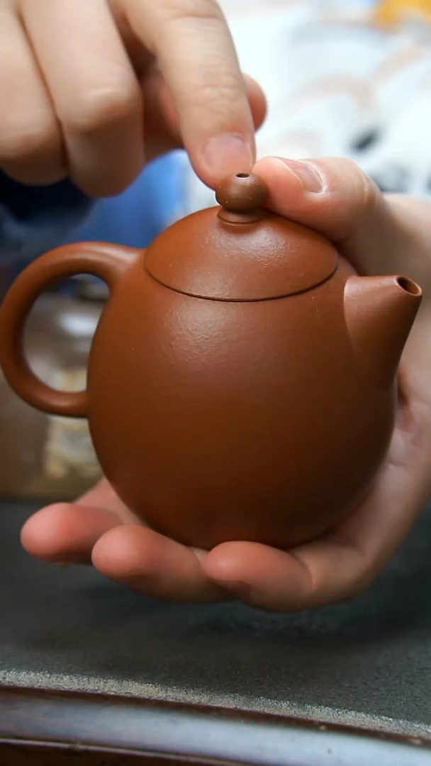 【闪购商品】紫砂茶壶龙蛋小红泥壶