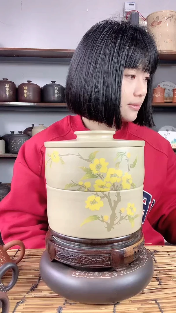 【闪购商品】罐微瑕白泥精磨彩填饼盒