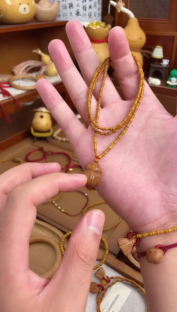 108颗竹节桃核葫芦一物一拍