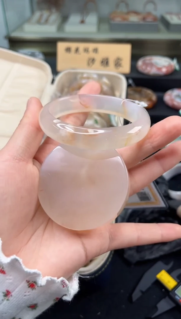 未镶嵌手镯石英质玉59圈口（赠品镯心）369484