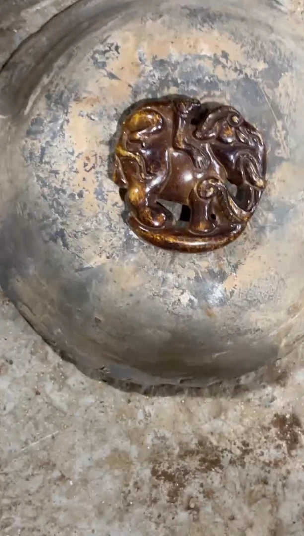 瓷片手工，手绘，陶瓷